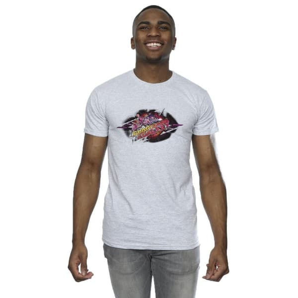 Marvel Mens Guardians Of The Galaxy Group Pose T-Shirt