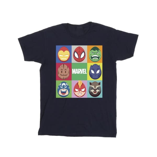 Marvel T-shirt i bomull med påskägg för flickor