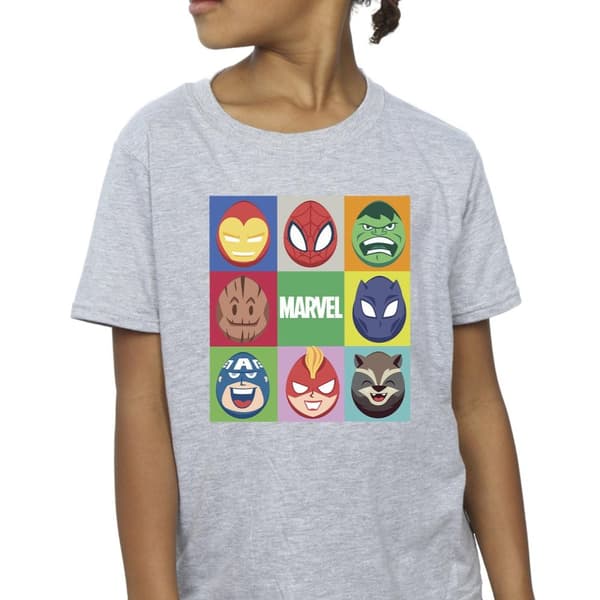 Marvel Girls Easter Eggs Cotton T-Shirt