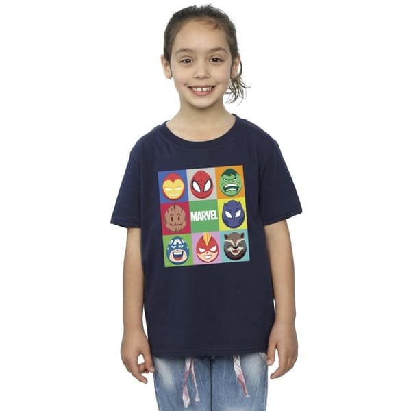Marvel T-shirt i bomull med påskägg för flickor
