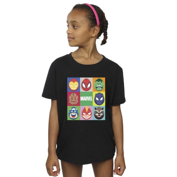 Marvel Girls Easter Eggs Cotton T-Shirt