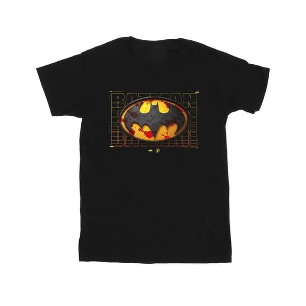 DC Comics Mens The Flash Batman Red Splatter T-Shirt