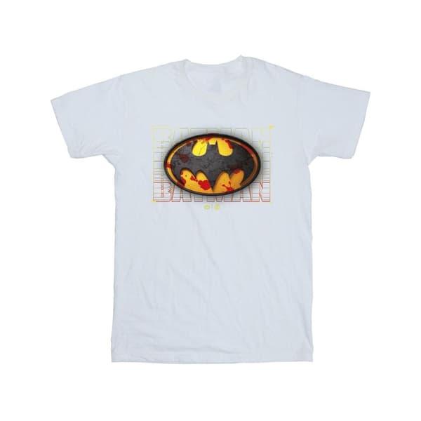 DC Comics The Flash Batman röd Splatter T-shirt för herrar