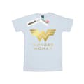 Miniatyrbild 1 av 3: DC Comics Wonder Woman 84 Golden Logo - bomulls-T-shirt för flickor