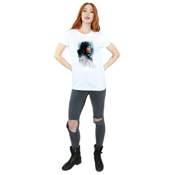 Star Wars Womens/Ladies The Last Jedi Rose Tico Brushed Cotton Boyfriend T-Shirt