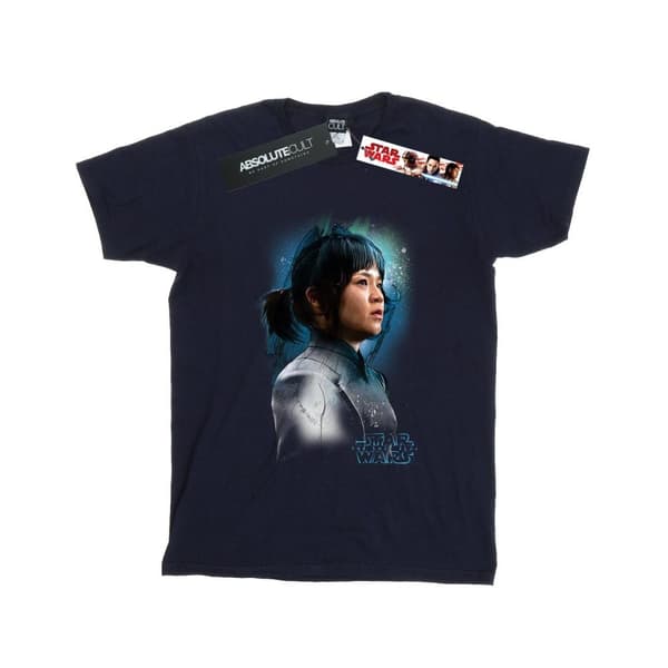Star Wars Womens/Ladies The Last Jedi Rose Tico Brushed Cotton Boyfriend T-Shirt