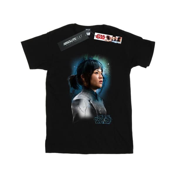Star Wars Womens/Ladies The Last Jedi Rose Tico Brushed Cotton Boyfriend T-Shirt