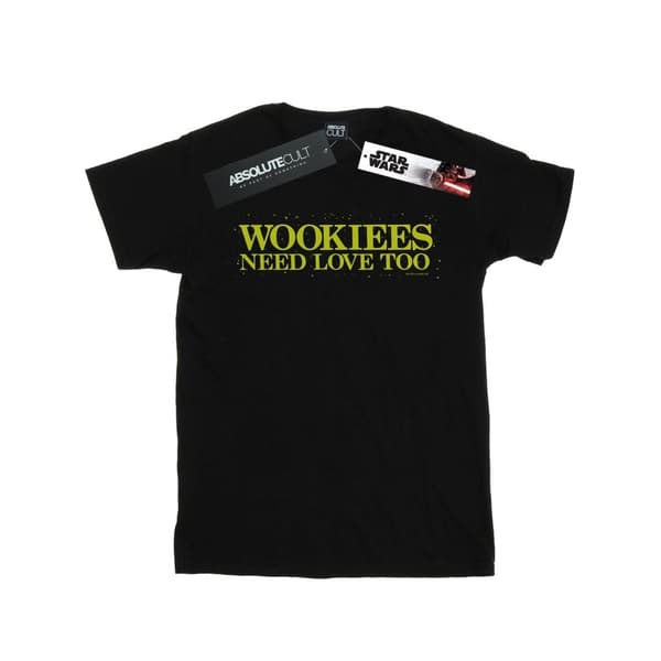 Star Wars Womens/Ladies Wookiees Need Love Too Cotton Boyfriend T-Shirt