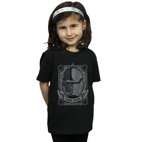 Star Wars: The Rise of Skywalker T-shirt i bomull för flickor - Trooper Dark Side