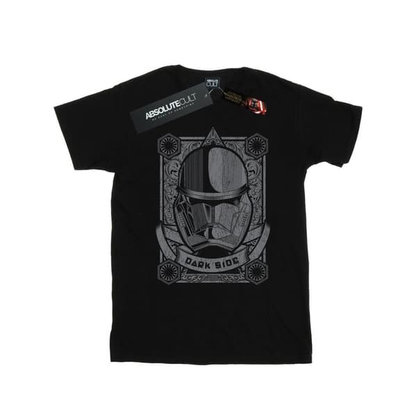 Star Wars: The Rise of Skywalker T-shirt i bomull för flickor - Trooper Dark Side Black 5-6 Years
