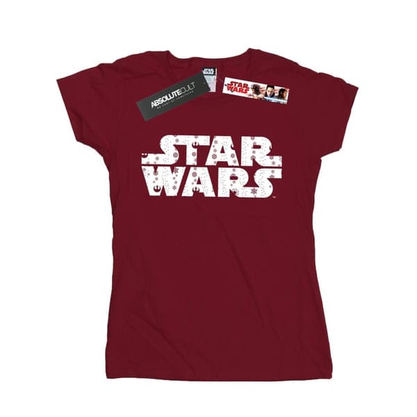 Star Wars T-shirt i bomull med jullogo för kvinnor/damer