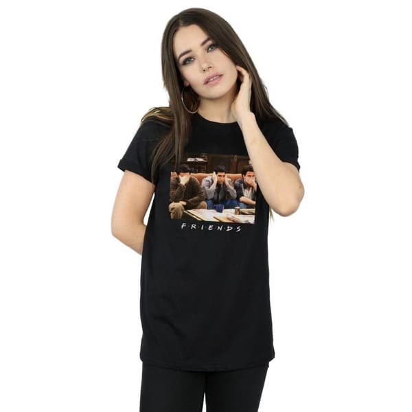 Friends Womens/Ladies Three Wise Guys Cotton Boyfriend T-Shirt