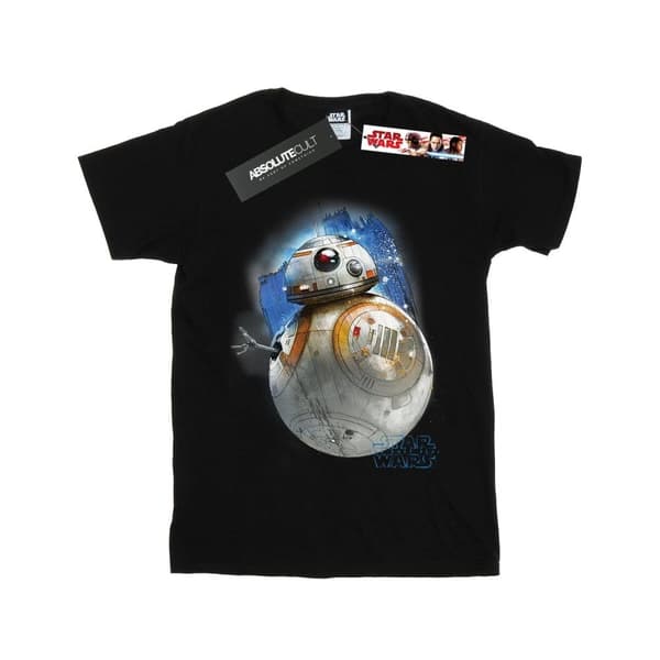 Star Wars Pojkar - De sista jediriddarna BB-8 T-shirt med borst