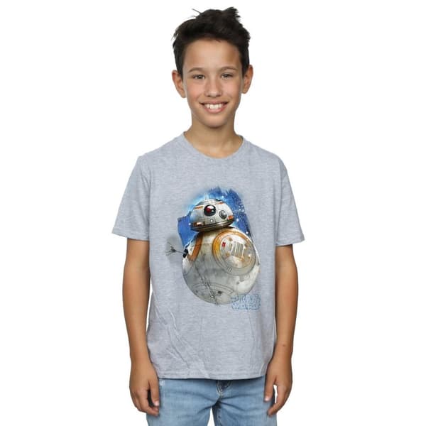 Star Wars Pojkar - De sista jediriddarna BB-8 T-shirt med borst