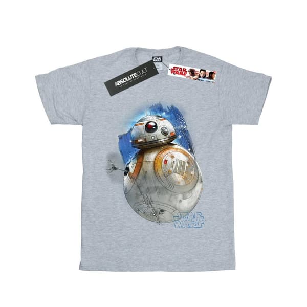Star Wars Pojkar - De sista jediriddarna BB-8 T-shirt med borst