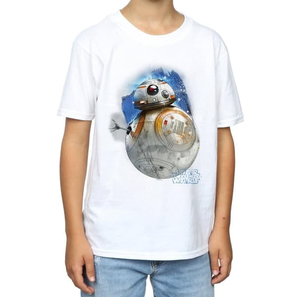 Star Wars Pojkar - De sista jediriddarna BB-8 T-shirt med borst