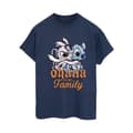 Miniatyrbilde 1 av 3: Disney Womens/Ladies Lilo And Stitch Ohana Angel Hug Cotton Boyfriend T-Shirt