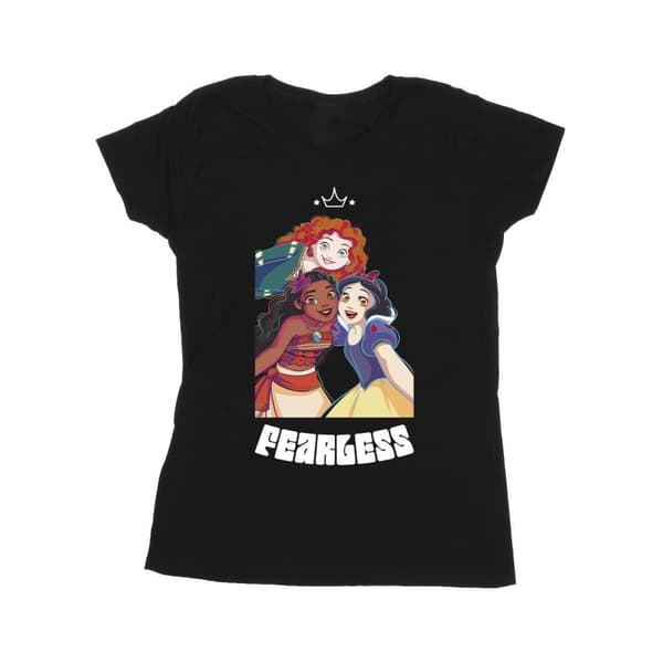 Disney Dam/Tjej - Princess Fearless T-shirt i bomull