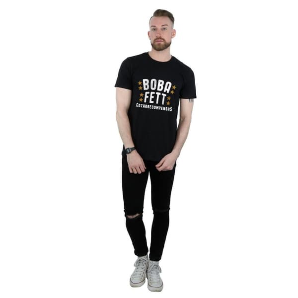 Star Wars Mens Boba Fett Legends Tribute T-Shirt