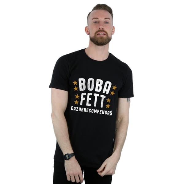 Star Wars Mens Boba Fett Legends Tribute T-Shirt