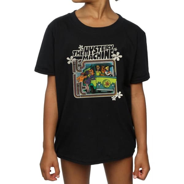 Scooby Doo Girls Mystery Machine Cotton T-Shirt