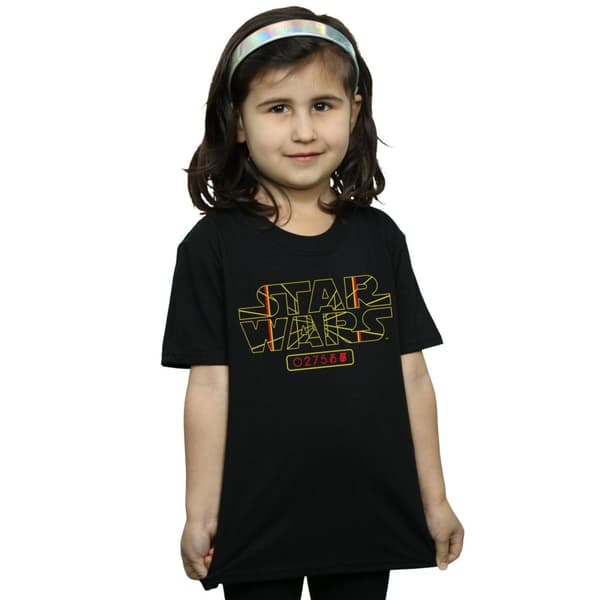 Star Wars Girls Target Logo Cotton T-Shirt