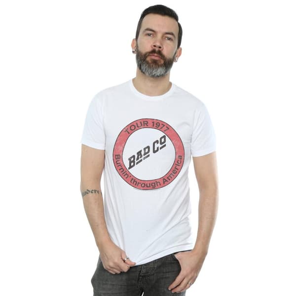 Bad Company Mens Burnin´ Through America T-shirt