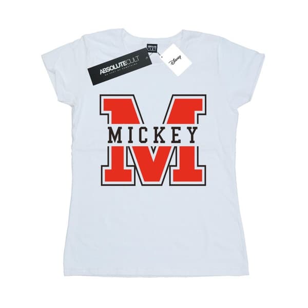 Disney Womens/Ladies Mickey Mouse M Cotton T-Shirt