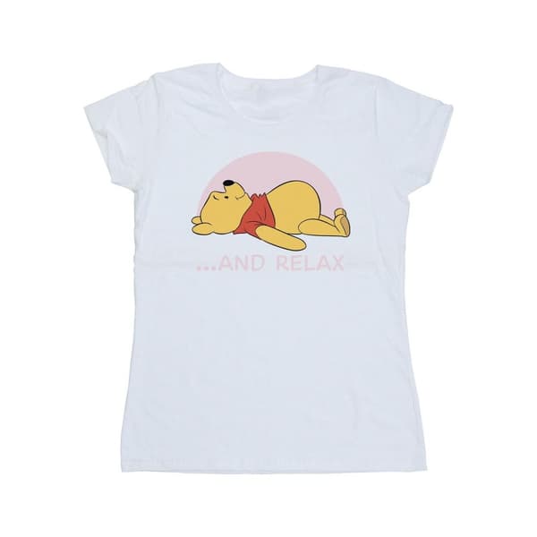Disney Womens/Ladies Winnie The Pooh Relax Cotton T-Shirt