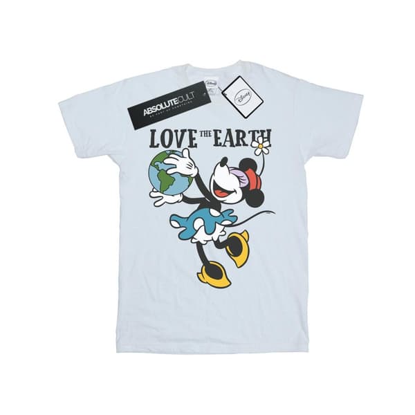 Disney Musse Pigg Love The Earth T-shirt i bomull för flickor