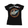 Pikkukuva 1 / 3: Star Wars Womens/Ladies Millennium Falcon Badge Cotton T-Shirt