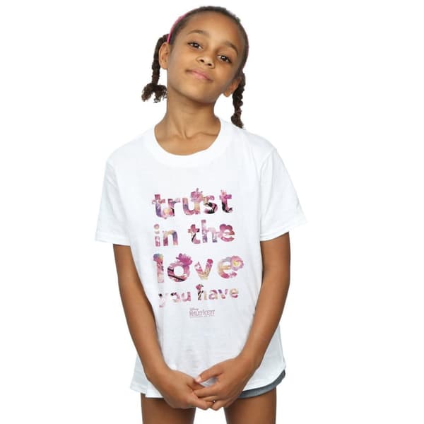 Disney T-shirt i bomull för flickor - Maleficent - ondskans härskarinna - Trust In The Love