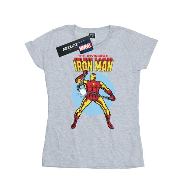 Marvel Dam/Tjej - The Invincible Iron Man - Bomulls-T-shirt