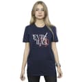 Miniatyrbillede 2 af 3: Netflix Womens/Ladies The Witcher Evil Is Evil Cotton Boyfriend T-Shirt