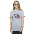 Miniatyrbillede 2 af 3: Netflix Womens/Ladies The Witcher Evil Is Evil Cotton Boyfriend T-Shirt