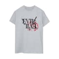 Miniatyrbillede 1 af 3: Netflix Womens/Ladies The Witcher Evil Is Evil Cotton Boyfriend T-Shirt