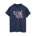 Miniatyrbillede 1 af 3: Netflix Womens/Ladies The Witcher Evil Is Evil Cotton Boyfriend T-Shirt