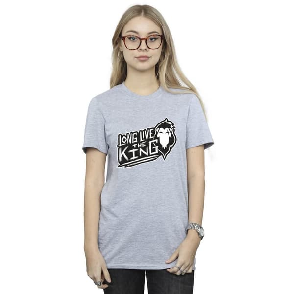 Disney Womens/Ladies The Lion King The King Cotton Boyfriend T-Shirt
