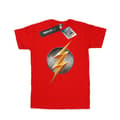 Miniatyrbilde 1 av 5: DC Comics Mens Justice League Movie Flash Emblem T-Shirt