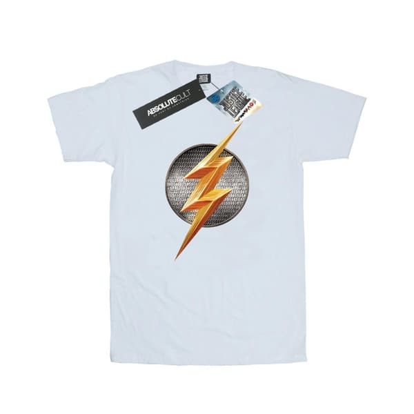 DC Comics Mens Justice League Movie Flash Emblem T-Shirt