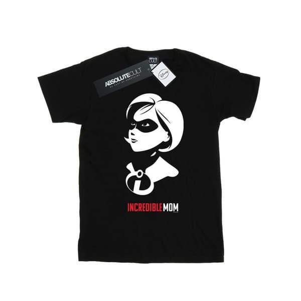 Disney Womens/Ladies The Incredibles Incredible Mom Cotton Boyfriend T-Shirt