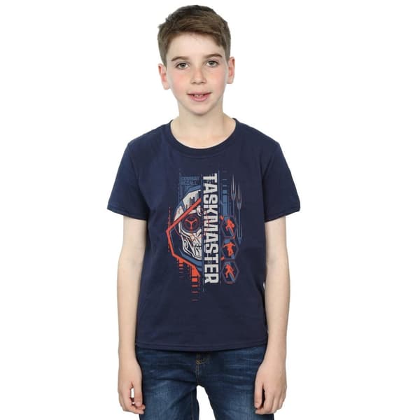 Marvel Black Widow Movie Taskmaster Combat Recall T-shirt för pojkar