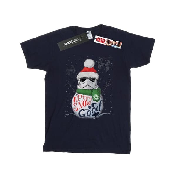 Star Wars Womens/Ladies Stormtrooper Up To Snow Good Cotton Boyfriend T-Shirt