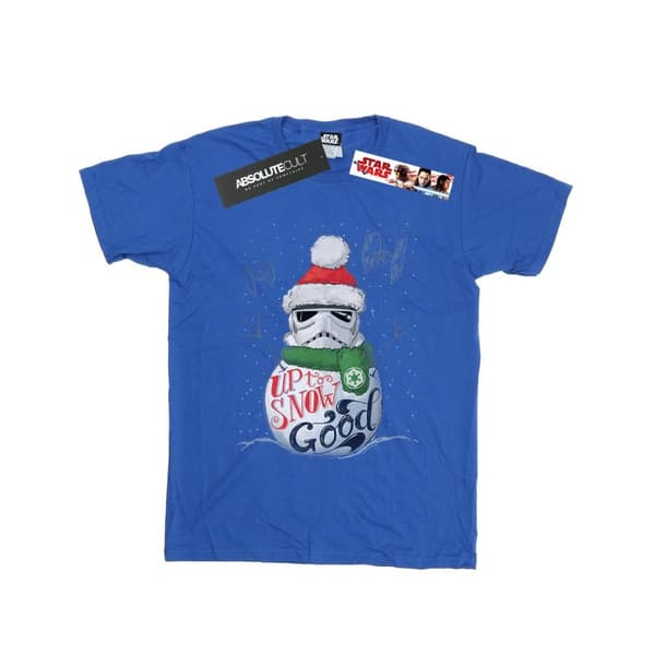 Star Wars Womens/Ladies Stormtrooper Up To Snow Good Cotton Boyfriend T-Shirt