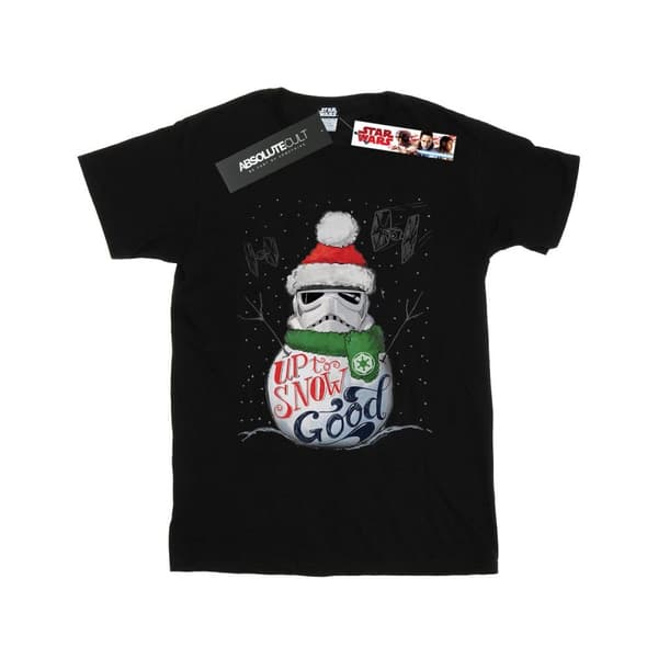 Star Wars Womens/Ladies Stormtrooper Up To Snow Good Cotton Boyfriend T-Shirt