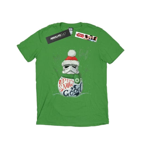 Star Wars Womens/Ladies Stormtrooper Up To Snow Good Cotton Boyfriend T-Shirt