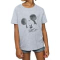 Miniatyrbillede 3 af 5: Disney Girls Mickey Mouse Text Face Cotton T-Shirt