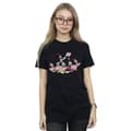 Miniatyrbild 2 av 3: Disney Dam/Tjej Musse Pigg Love Friends Boyfriend T-shirt i bomull