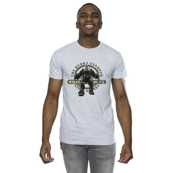 Marvel Mens What If Hydra Stomper Rodgers T-Shirt