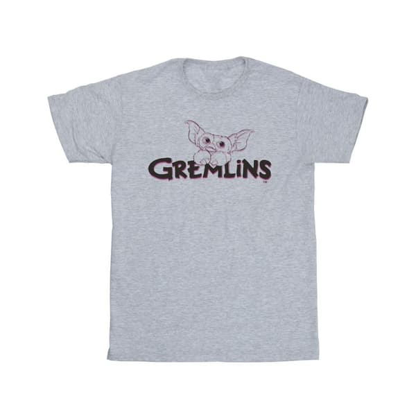 The Gremlins T-shirt med logotyp för herrar